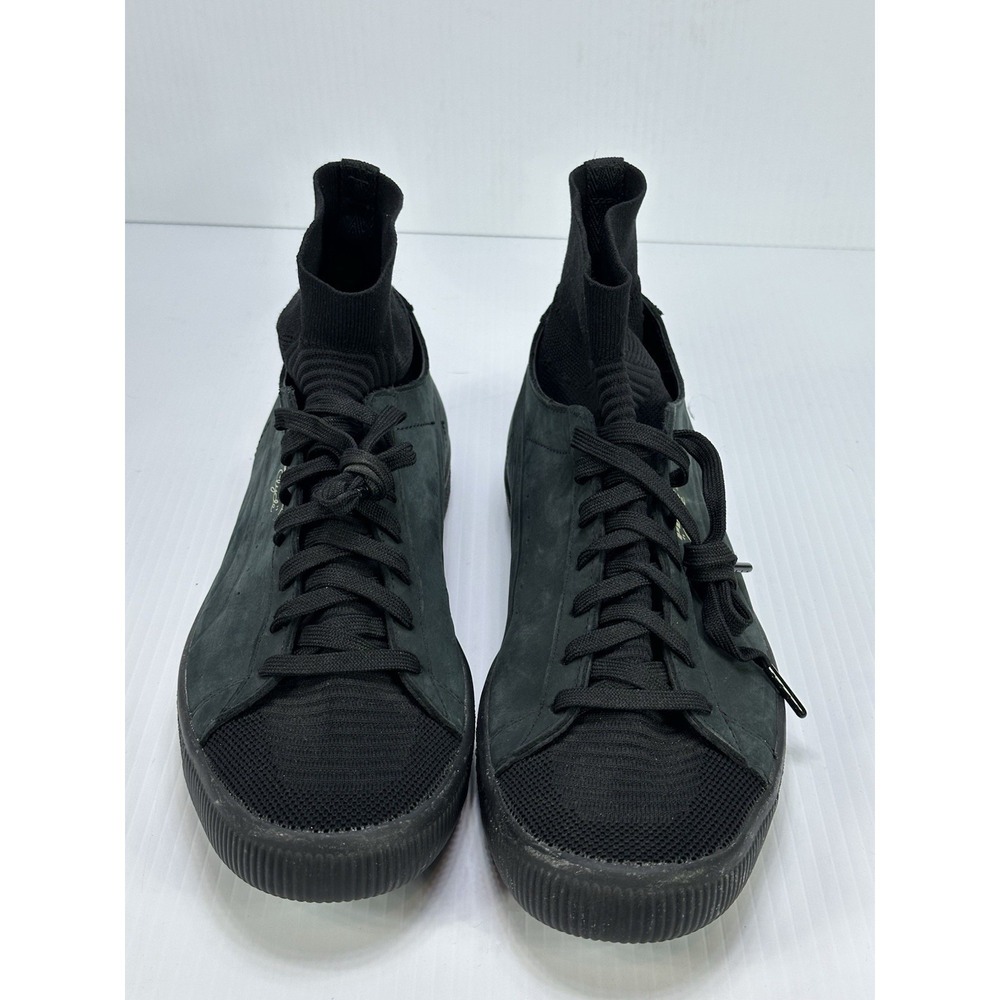 PUMA‎ Clyde Sock Black Knit Trainers Mens Shoes Sneakers 364573-02 Sz 11